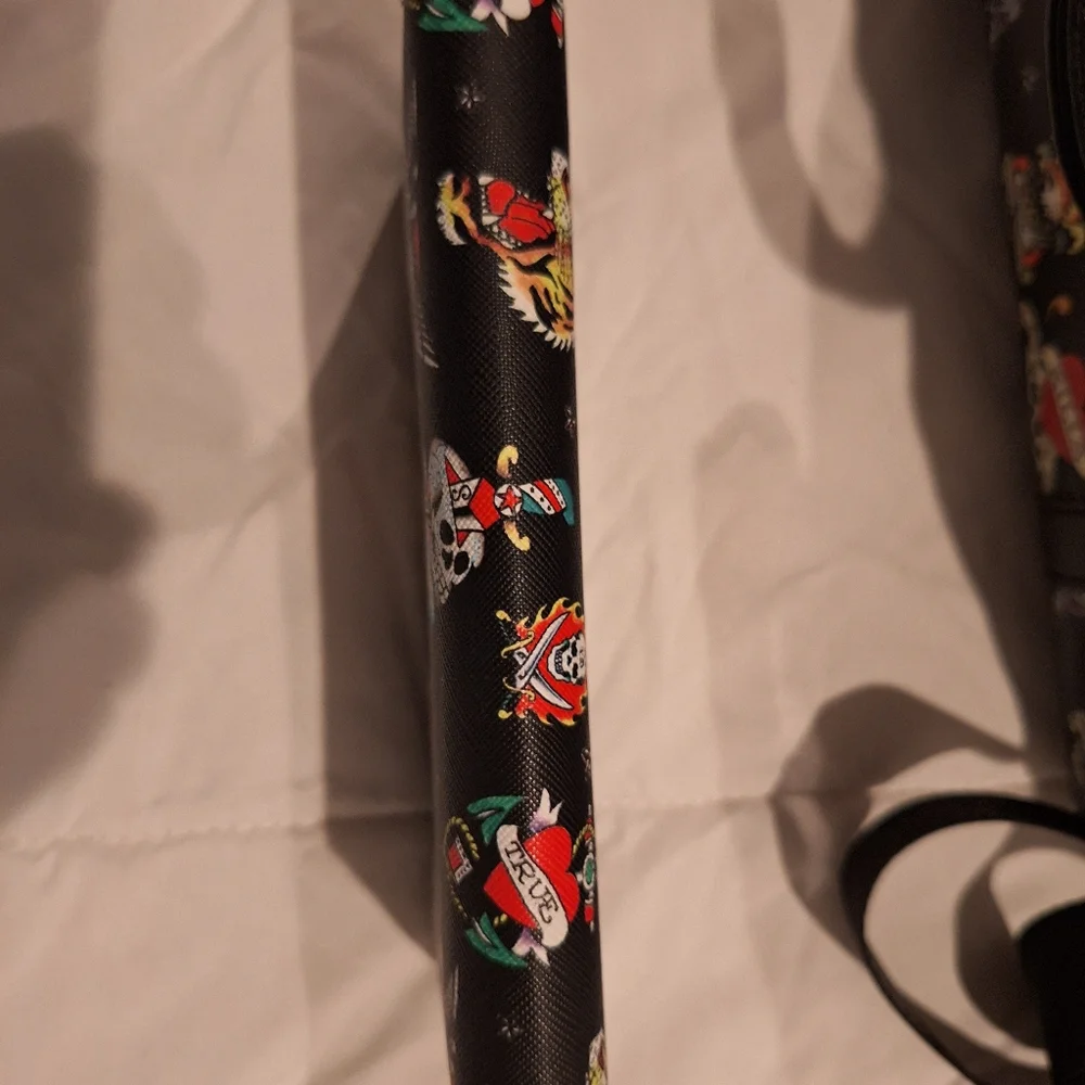ED HARDY TATTOO SATCHEL & WALLET SET - Picture 8 of 8